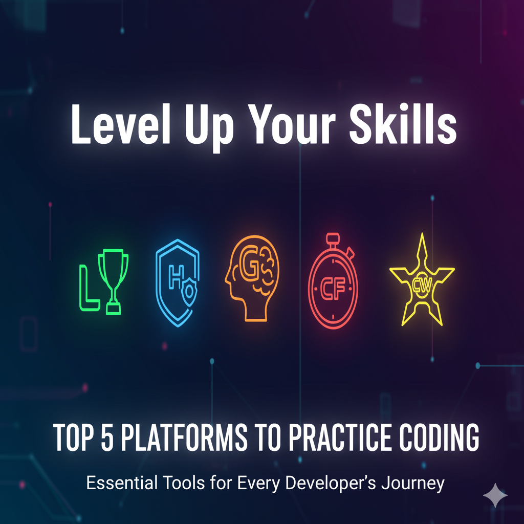 Level Up Your Coding Skills: The Top 5 Platforms for Every Developer
